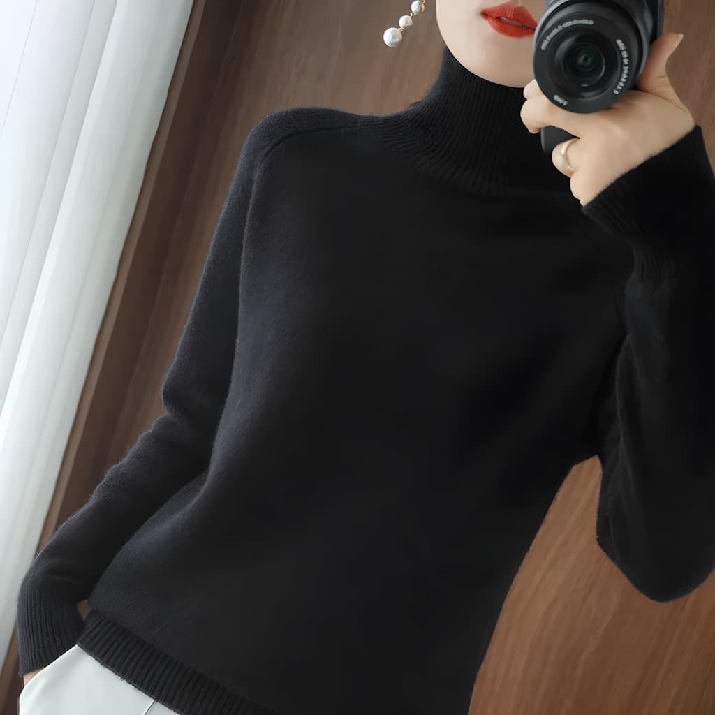 Nerys - Rollkragenpullover