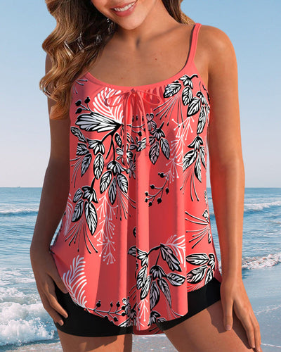 Tankini mit Sling-Print