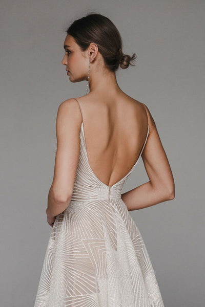 Thalassa - Funkelndes bodenlanges Partykleid