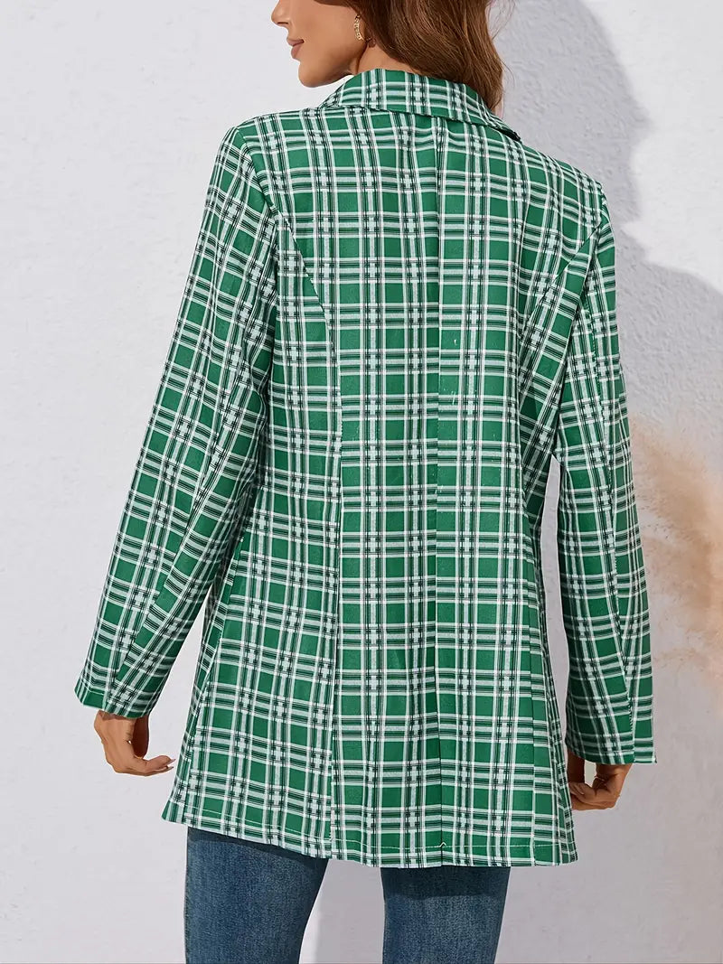 Obery  | Grün kariert Langarm