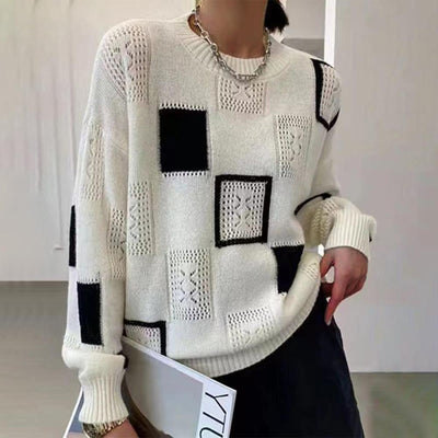 Lena | Eleganter Pullover gestrickt