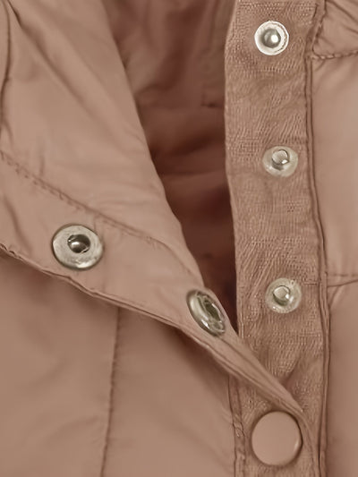 Solider Kapuzenmantel - Lässige warme Jacke für Damen