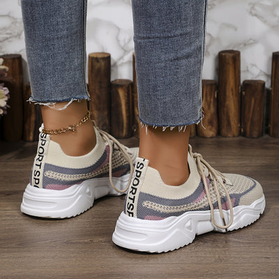 Schiefergrau Urban Sneaker - Sofia
