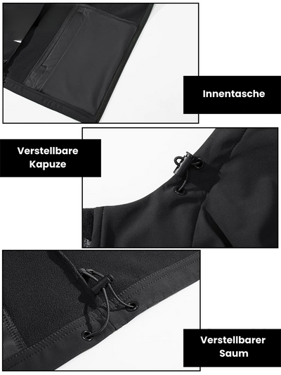 Valtoris | Wasserdichte Softshelljacke für Herren Outdoor