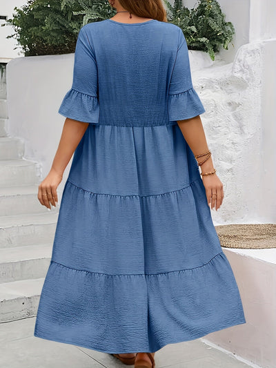 Serena - Anmutiges Fließendes Kleid