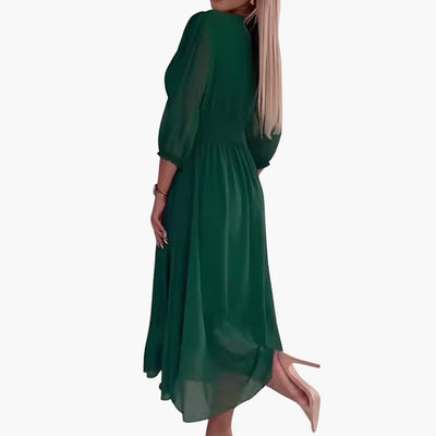 Leichtes Chiffonkleid - Luftiges Damen Sommerkleid elegant