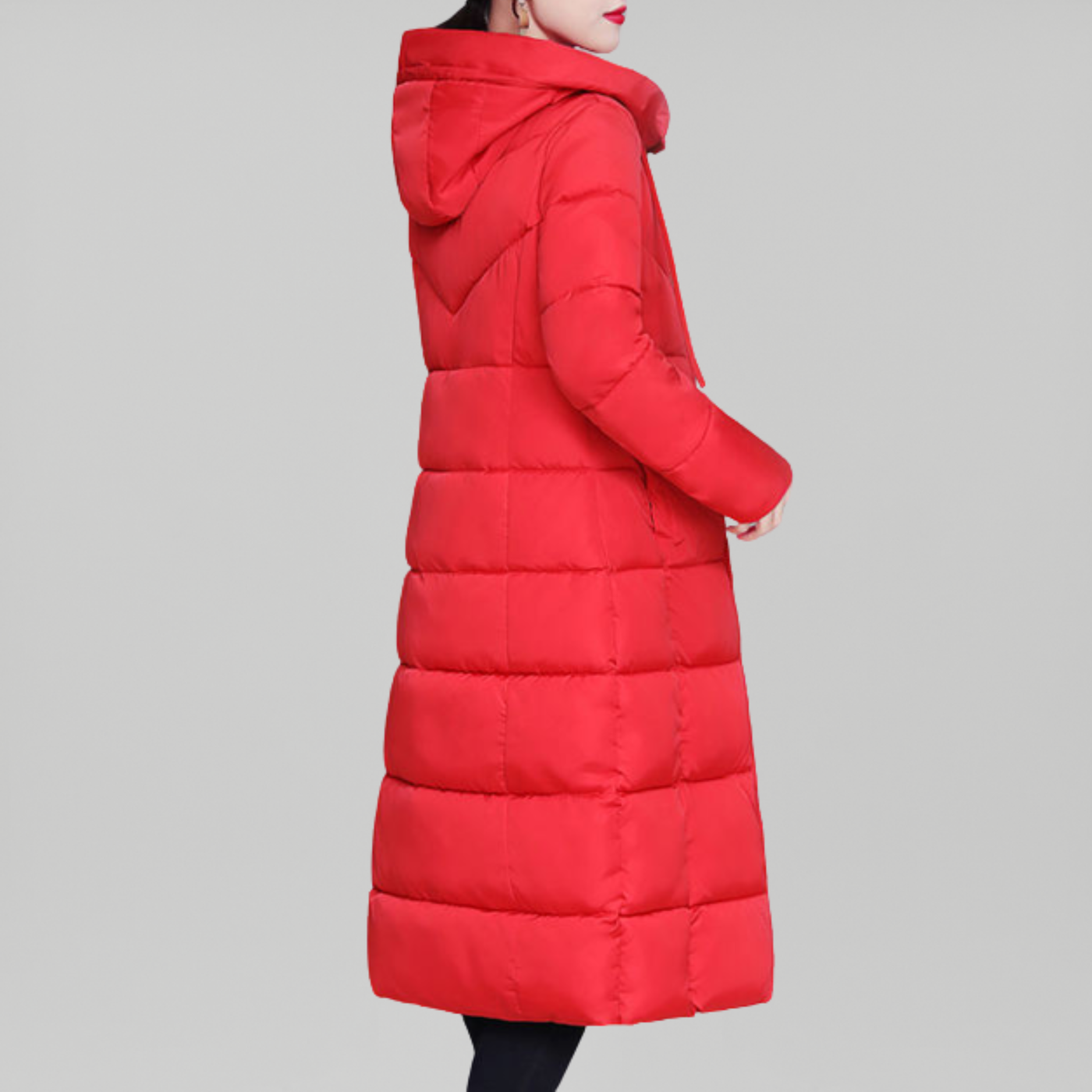 Steppjacke mit Kapuze Puffer Winterjacke