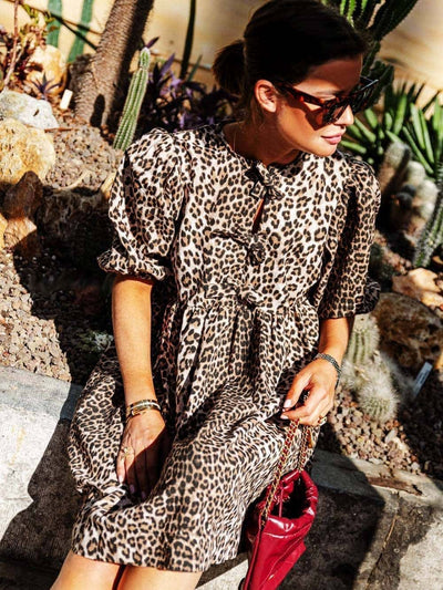 Chiara | Leoparden Kleid