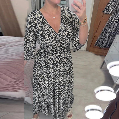 Enna - Schickes Kleid Mit Ausgestellten Ärmeln