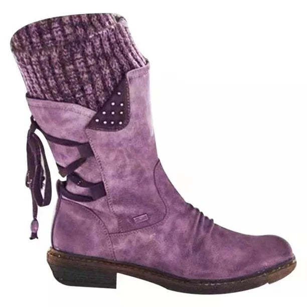 Damen-Winterstiefeletten | Schnürung