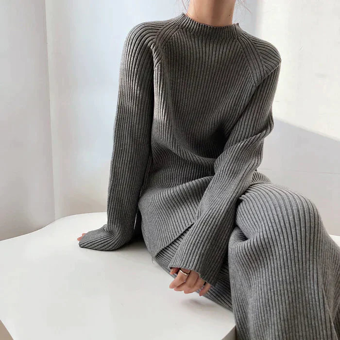 Vera | Weiches Gestricktes Set