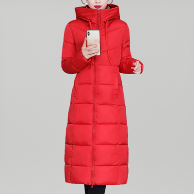 Steppjacke mit Kapuze Puffer Winterjacke