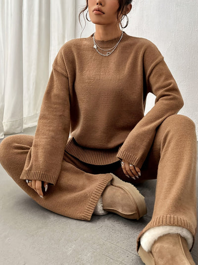 Julia | Stilvoller Strickanzug