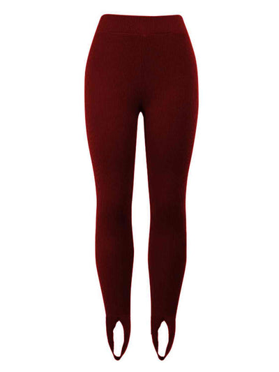 Clara | Gerippte Mid-Waist-Leggings – Komfort und Stil für Jeden Tag