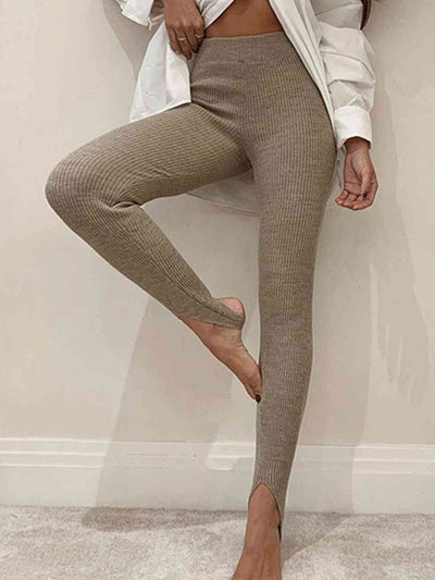 Clara | Gerippte Mid-Waist-Leggings – Komfort und Stil für Jeden Tag