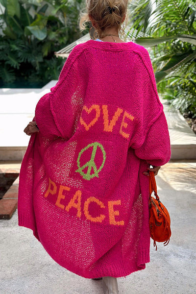 Blossom | LOVE & PEACE Strickjacke