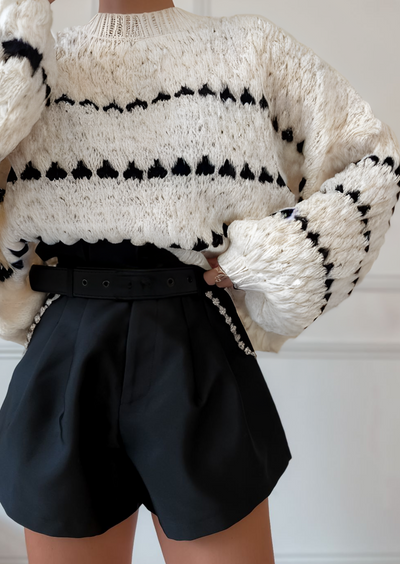 Serena | Eleganter Pullover in Vanille