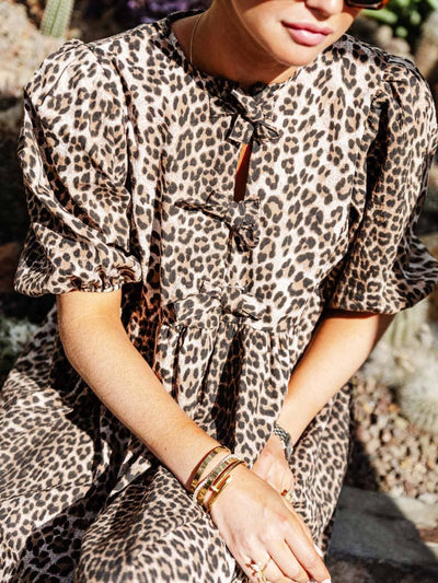 Chiara | Leoparden Kleid