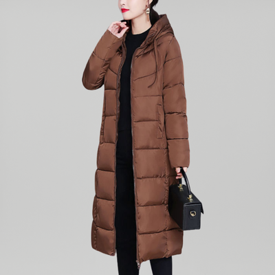 Steppjacke mit Kapuze Puffer Winterjacke