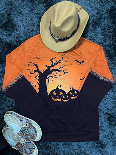 Sweatshirt mit Rundhalsausschnitt für Halloween