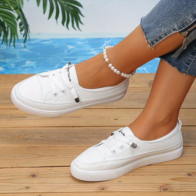 Weiße Elegante Sneaker - Sophia