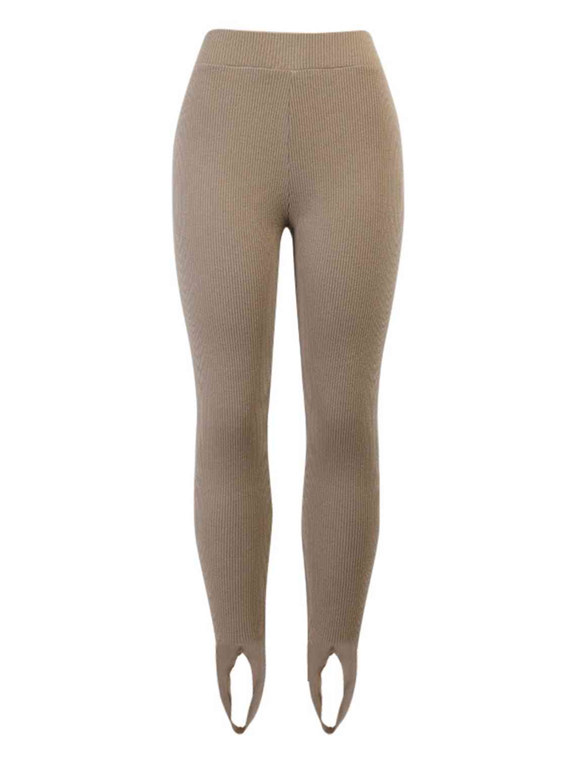 Clara | Gerippte Mid-Waist-Leggings – Komfort und Stil für Jeden Tag