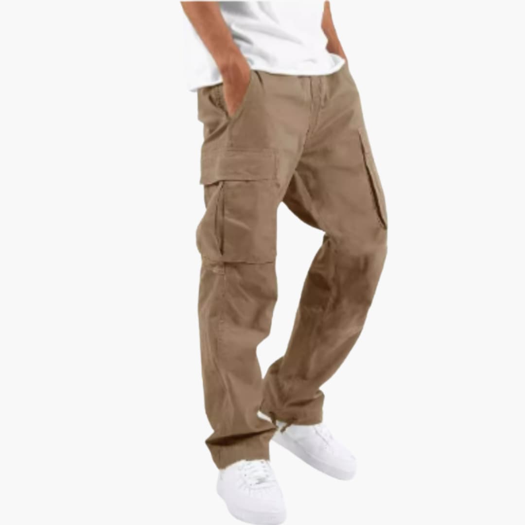 Weite Cargo-Hose für Männer - Bequeme Passform mit Taschen