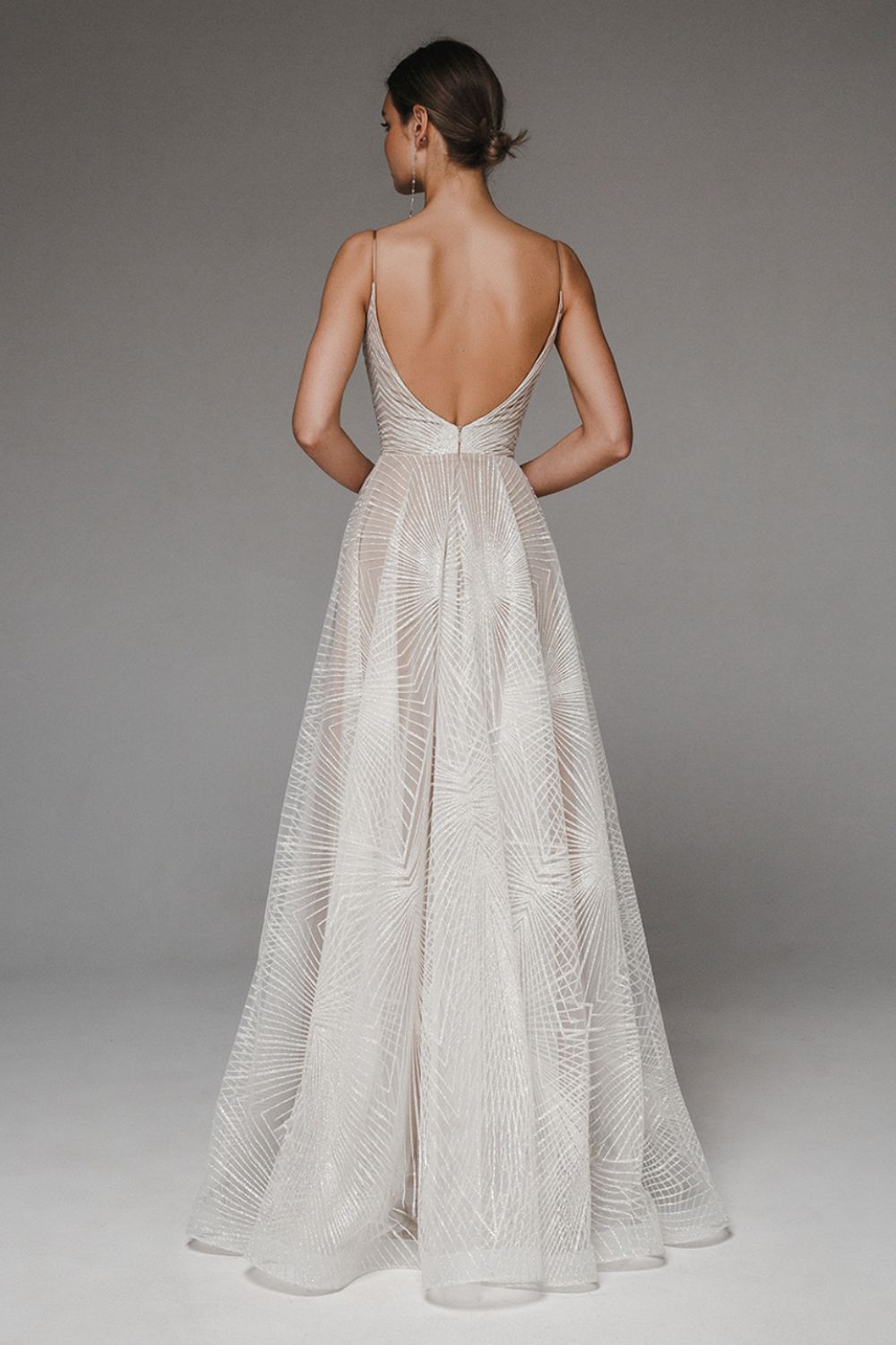 Thalassa - Funkelndes bodenlanges Partykleid