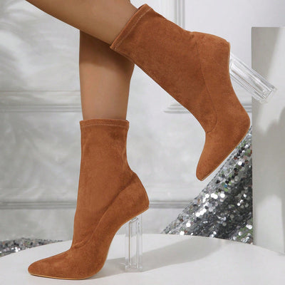 Rosalee | Neu Crystal Heel Stiefel