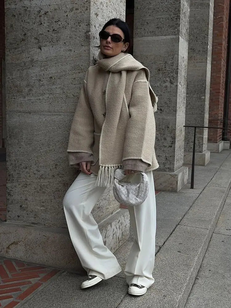 Anna | Jacke mit Schalkragen