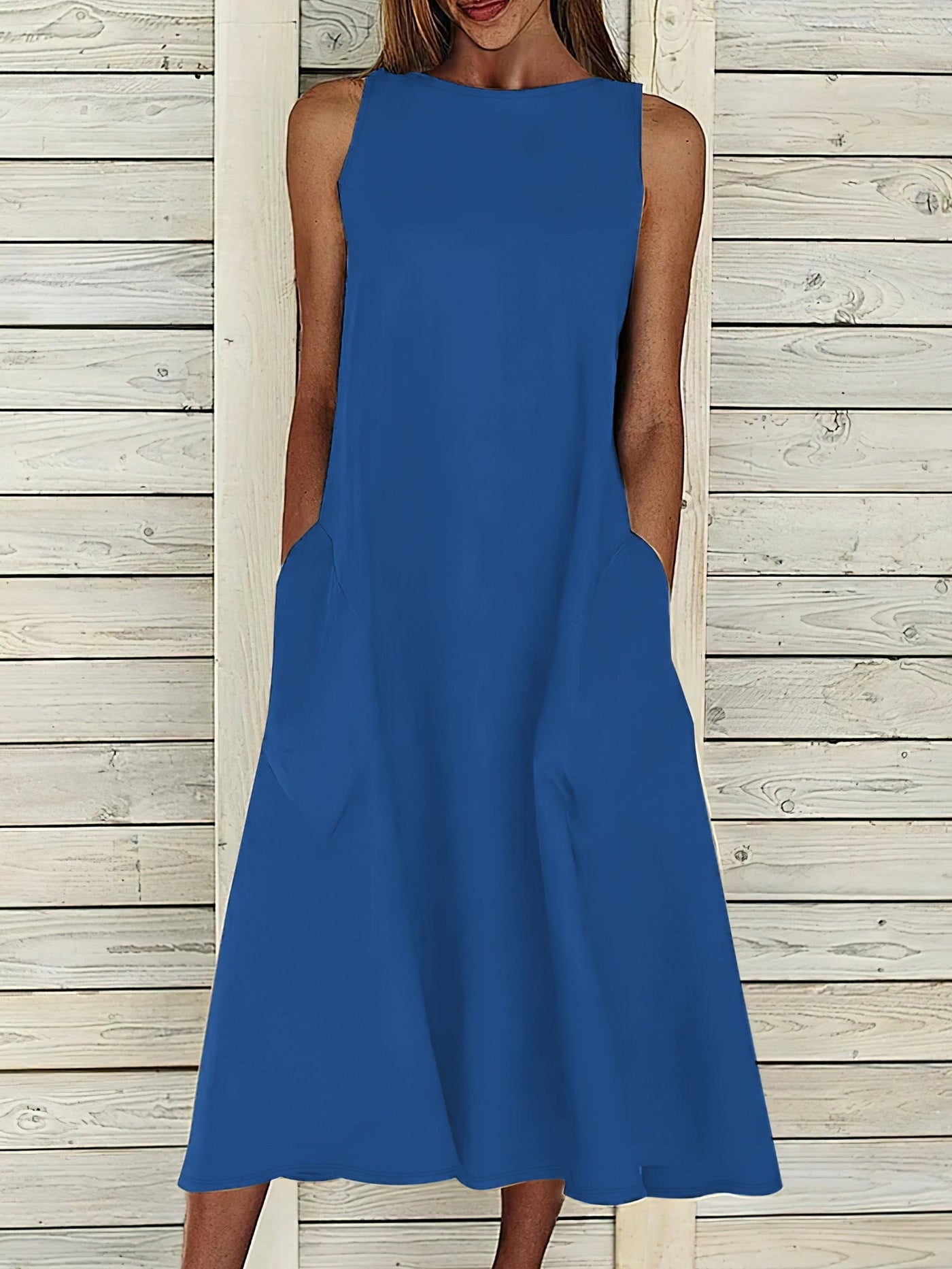 Schwarzes Maxikleid - Nora