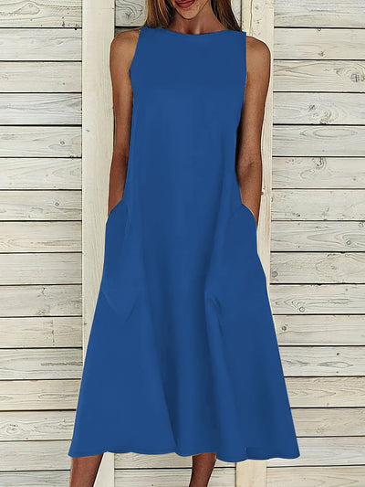 Schwarzes Maxikleid - Nora