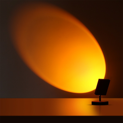 EcoLuxe | Retro-Sonnenuntergang Tischlampe