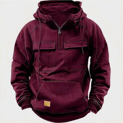 Alvaro | Hoodie mit Futter aus Baumwollmischung
