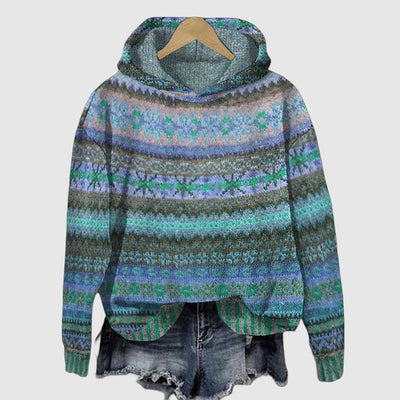 Amelia | Stylischer Hoodie mit Norwegermotiv