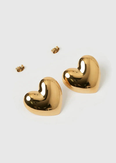 Isabel | Elegante Amor-Creolen in Gold