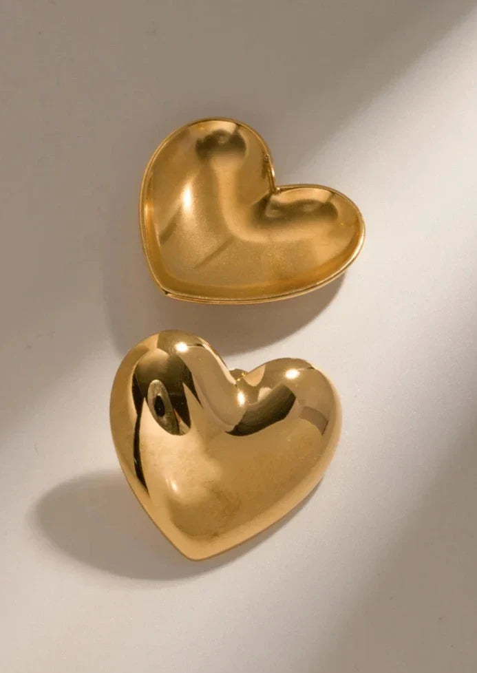 Isabel | Elegante Amor-Creolen in Gold