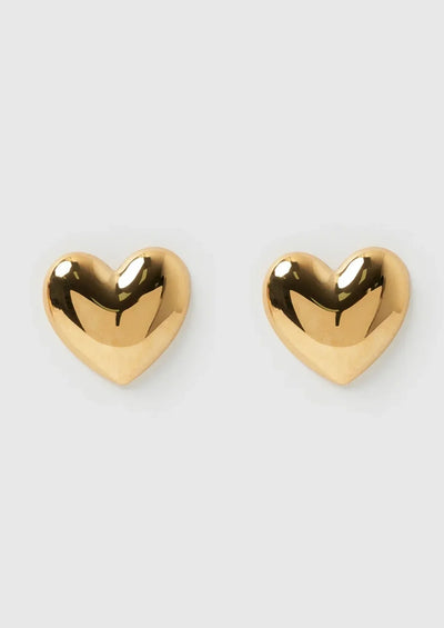 Isabel | Elegante Amor-Creolen in Gold