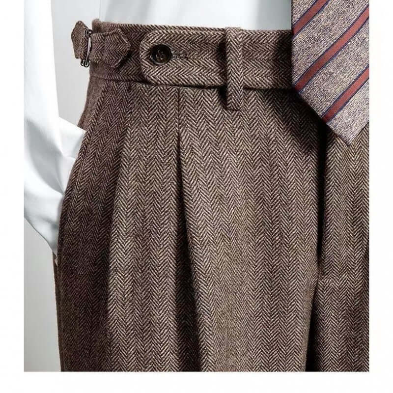Alexander | Vintage Stilvolle Tweedhose