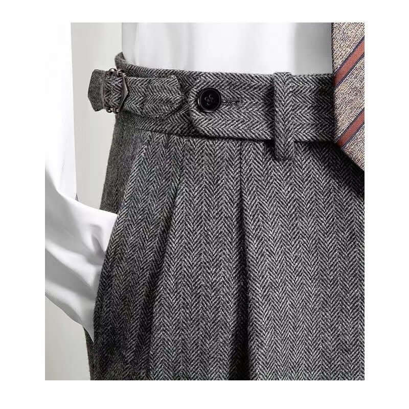 Alexander | Vintage Stilvolle Tweedhose