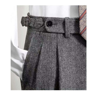 Alexander | Vintage Stilvolle Tweedhose