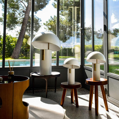 Zendoo | Retro-inspirierte Tischlampe im Luxus Design