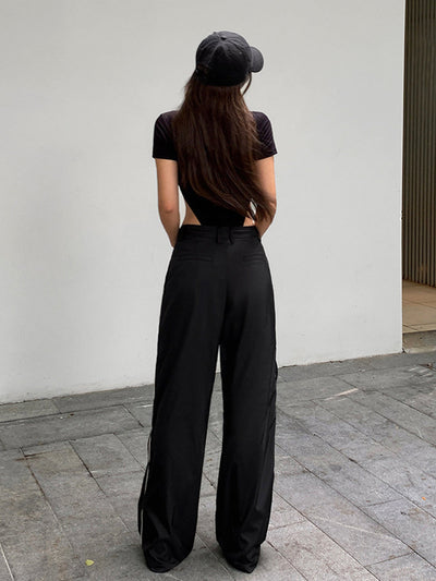 Viola | Baggy Patchworkhose mit Kordelzug