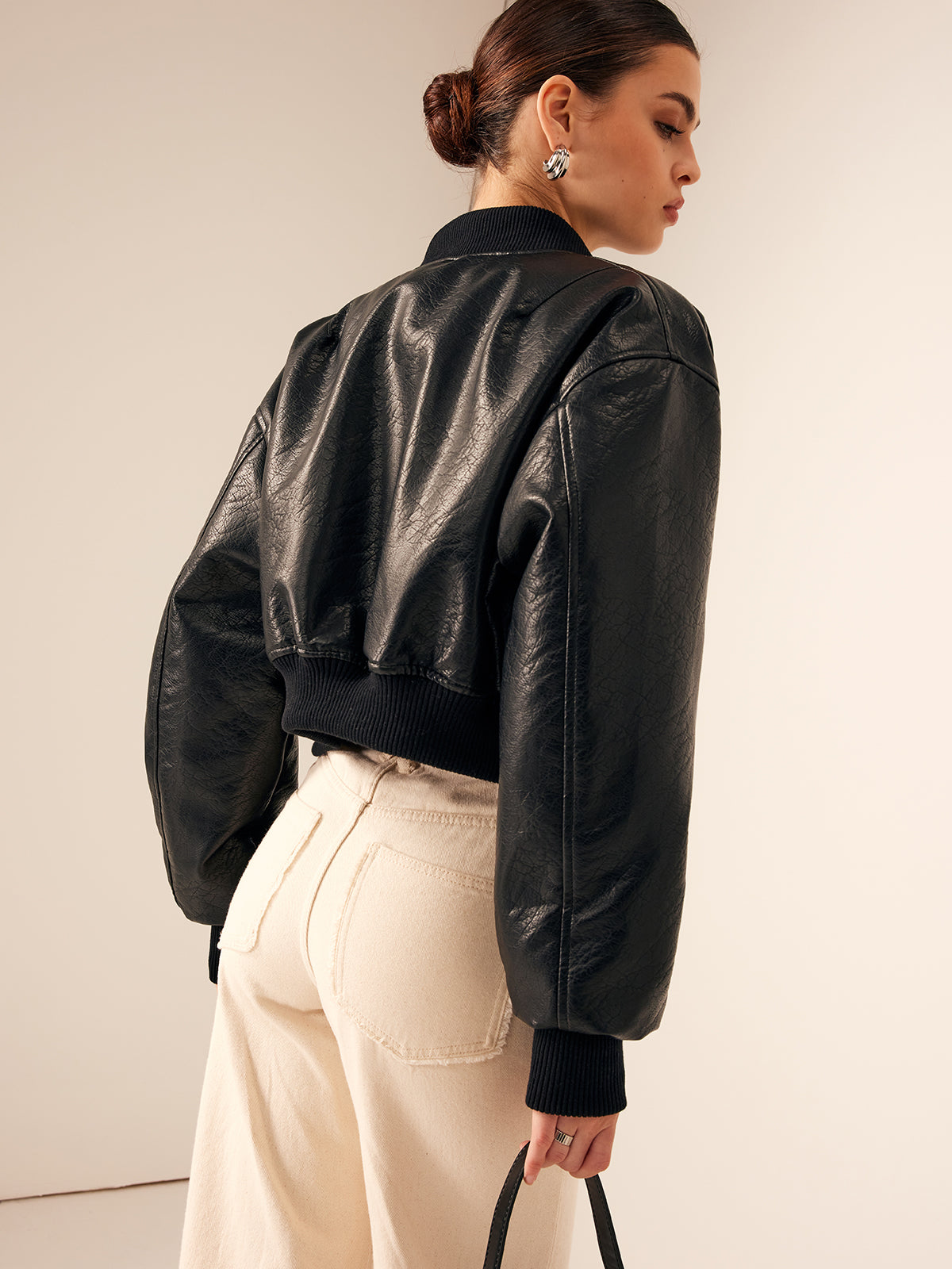 Jacy | Kunstlederjacke