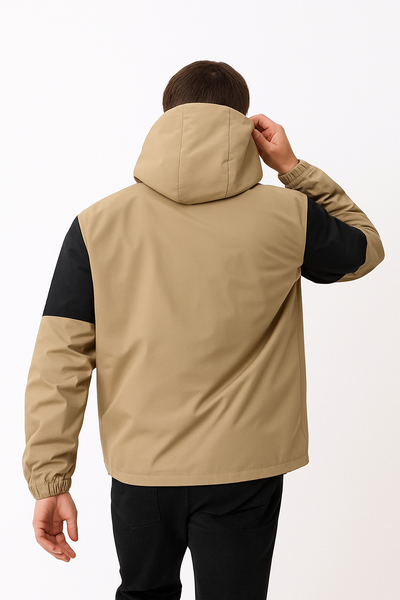 Tezaro | Wasserdichte Windbreakerjacke für Herren Herbst