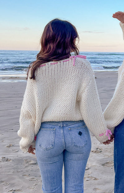 Bea | Creme Pullover