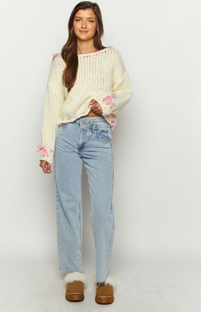 Bea | Creme Pullover