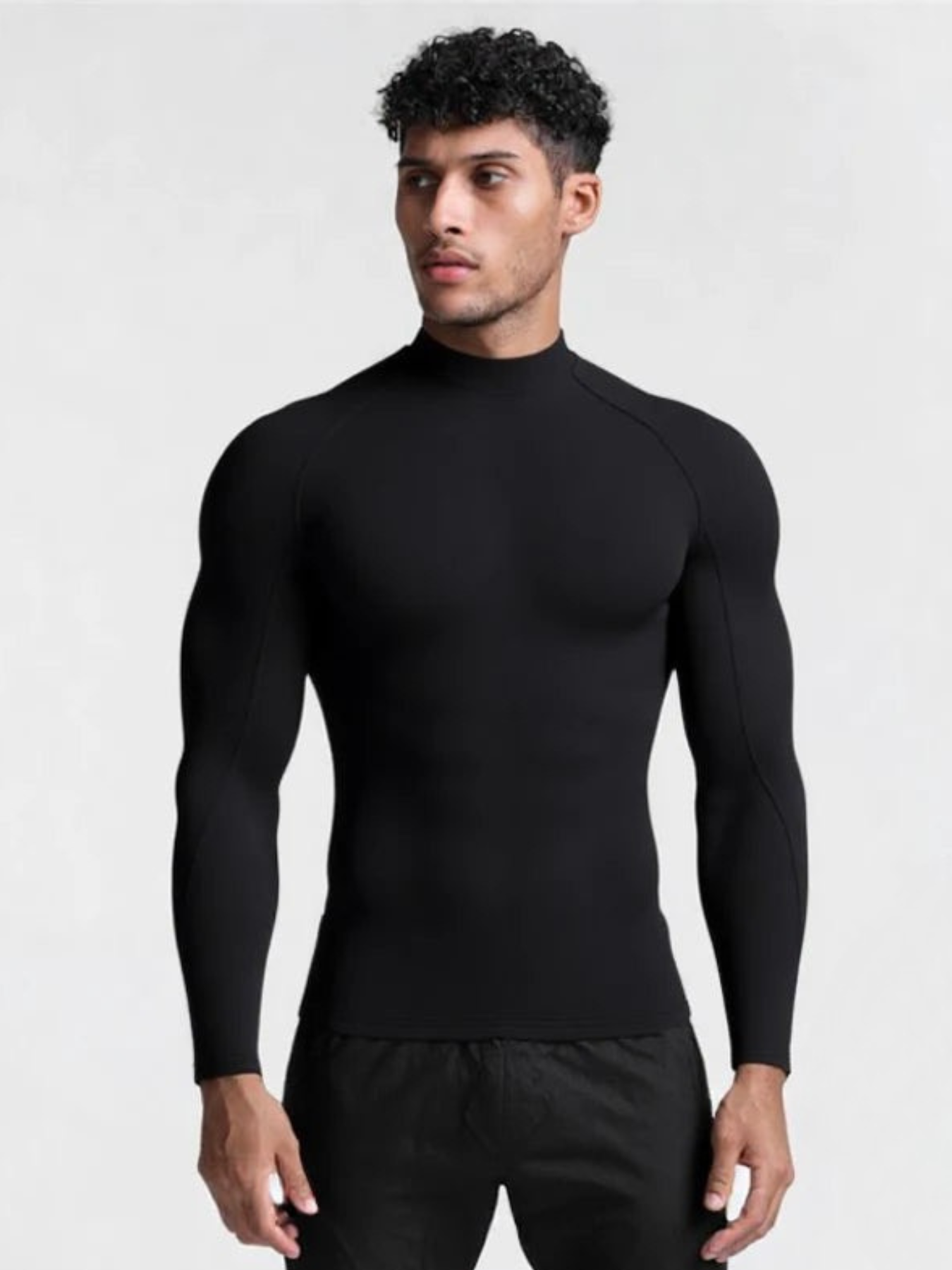 Thermano | Thermisches Langarmshirt für Herren Slim Fit Herbst