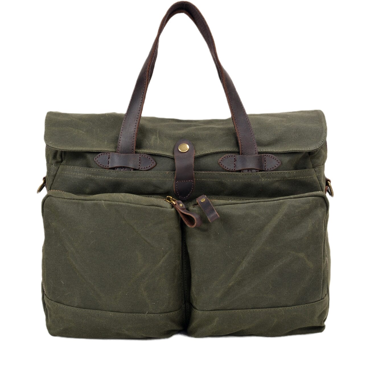 Salt Lake™ Canvas Schultertasche - Wasserabweisend, Gepolstertes Laptopfach, Unisex, 12,5L