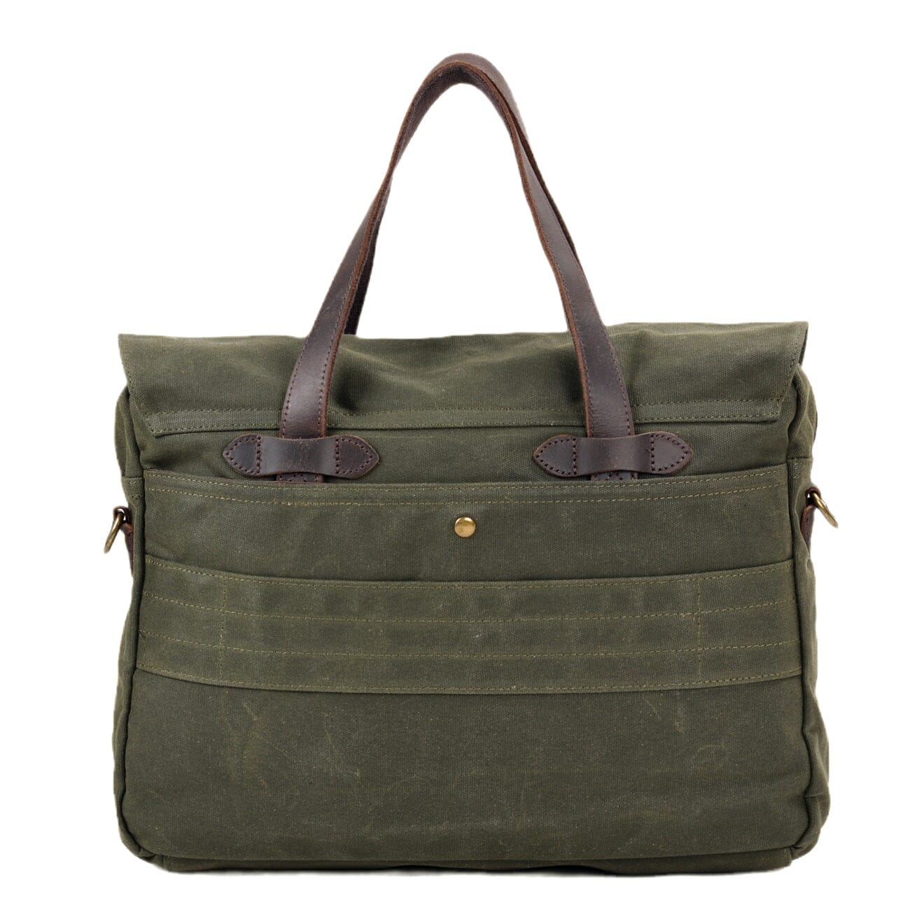 Salt Lake™ Canvas Schultertasche - Wasserabweisend, Gepolstertes Laptopfach, Unisex, 12,5L